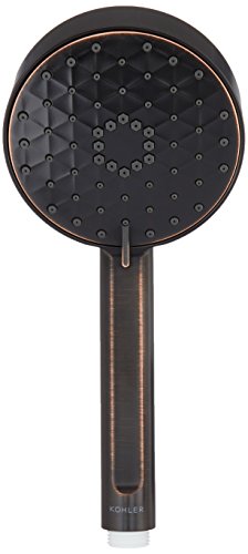 Regadera manual multifunción Kohler Awaken 2.0 gpm bronce aceitado miniatura 2