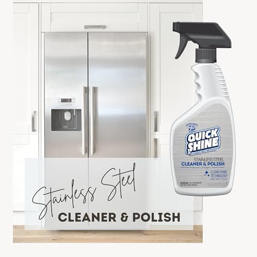 Limpiador y Pulidor de Acero Inoxidable Quick Shine 24oz, Pack 6 miniatura 3