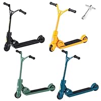 Copbopwn 4PCS Mini Finger Scooter Foldable Two Wheel Finger Scooters with Brake Non-Slip Fingertip Toy for Finger Training Fidget Toys for Kids Adults Party Favors Birthday Presents