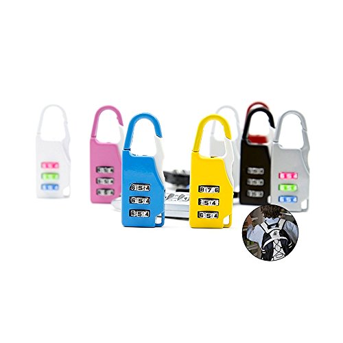 Zhi-Jin-12Pack-Travel-Combination-Lock-Luggage-Padlock-Code-Set-Bulk-Sports-Baggage