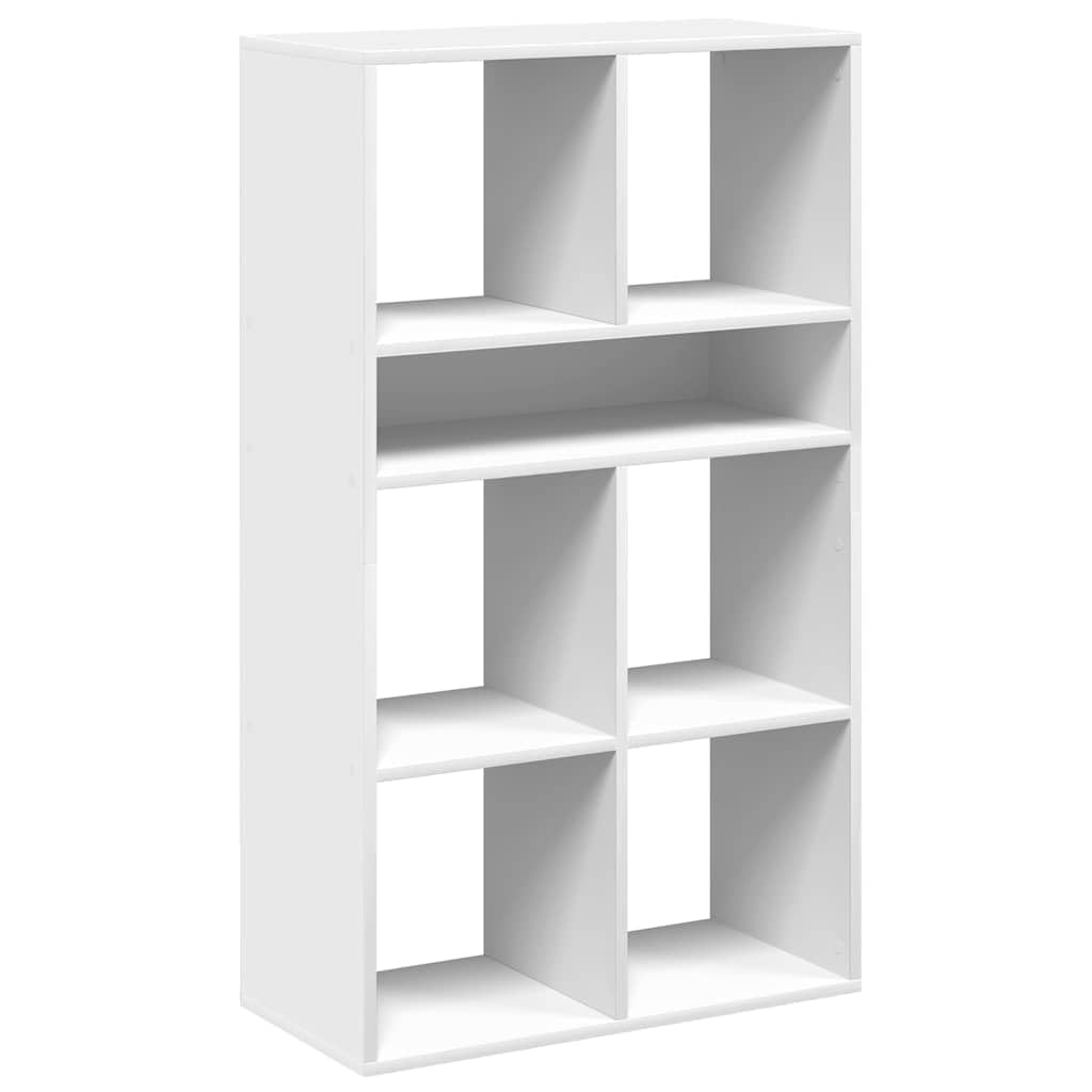 Generisch Bücherregal Weiß 66x31x112 cm Holzwerkstoff,Möbel,Regalsysteme,Bücherregale Bücherschränke-860301