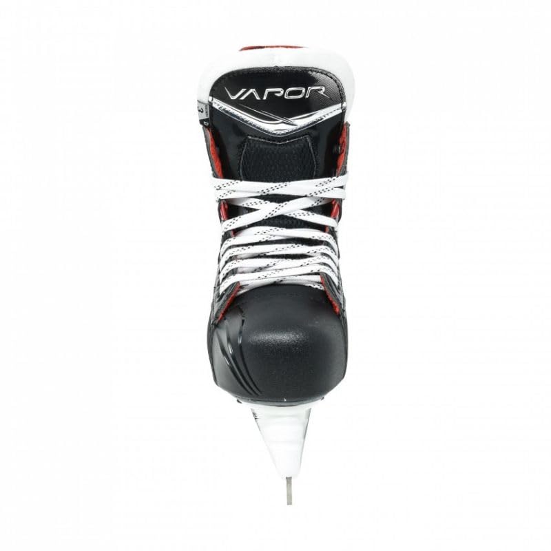Bauer Patins à Glace Vapor Select Junior Noir Polyuréthane Lacet Synthétique Métal Unisexes-Enfants Jeunes Joueurs Enfants