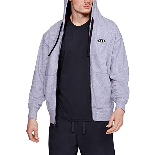 Under Armour Men's UA Performance Originators Fleece Full Zip SM Gray
