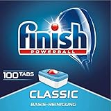 finish classic 100  Finish Classic - Pastillas para lavavajillas