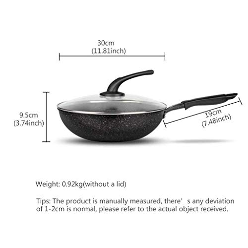 Wok de acero inoxidable antiadherente con tapa miniatura 2