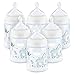 NUK Smooth Flow Anti-Colic Bottle, 5 Oz, 6 Pack, 0+ Months