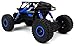 Velocity Toys Rock Crawler Remote Control RC High Performance Truck 2.4 GHz Control System 4WD All-Weather 1:18 Size Ready to Run (Colors May Vary)