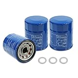 3PCS 15400-PLM-A02 Oil Filters Drain Plug Gasket Kit for Honda Acura, Accord CR-V Civic Fit Pilot