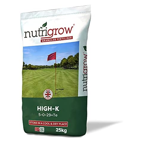 Nutrigrow High-K High Potassium Sports Turf Fertiliser (5-0-29+TE) 25kg Cover
