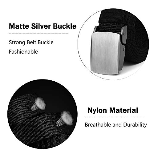 Image of Mile High Life | Nylon Web Belt | Outdoor Military Belt | TSA Safe Buckle Plastic /Metal