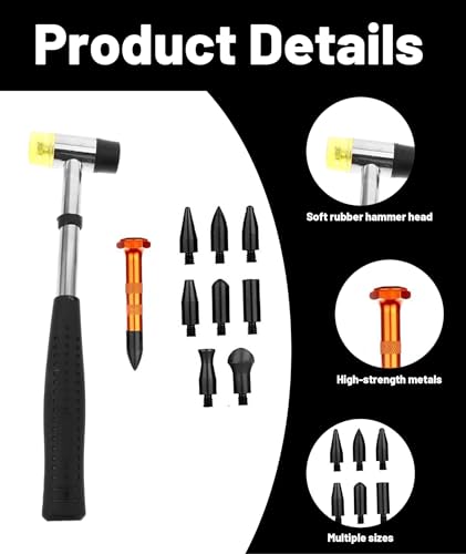 Image of Car Dent Removal Kit, Professional car Tooth Extraction kit, for Repairing Small and Irregular Teeth, an Easy-to-use Tool for DIY Enthusiasts and Beginners