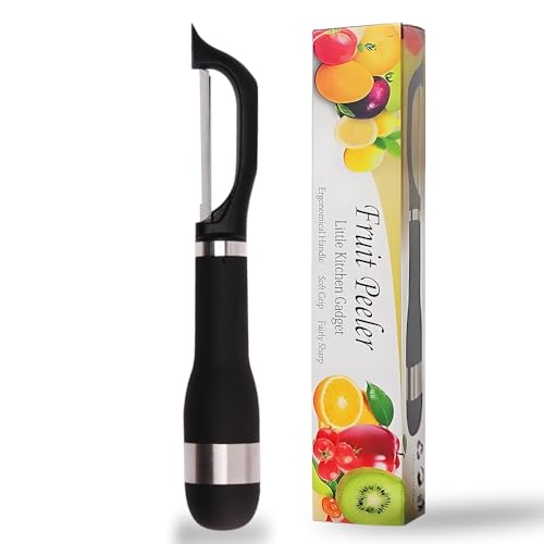 Starchef Fruit Vegetable Straight Peeler Slicer(Black)