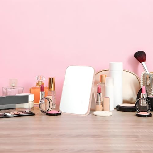 Rainmae 12 espejos de maquillaje para fiesta spa rosa miniatura 6