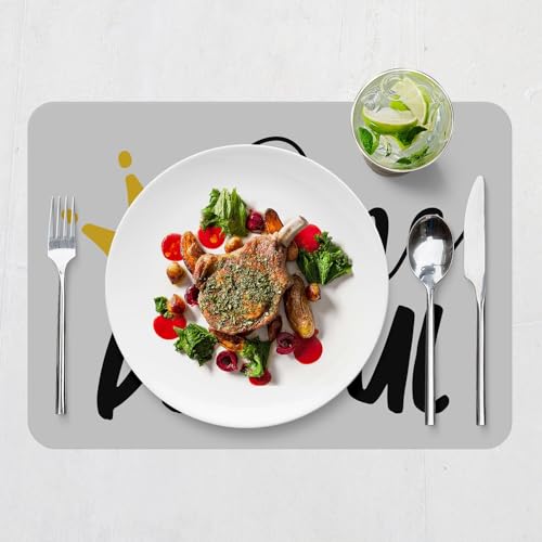 Sets de table imperméables en liège pour protéger votre nappe des taches