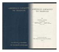 America's capacity to produce B001F3BIMA Book Cover