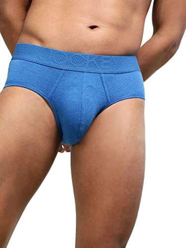 Image of Jockey LM05 Men Bamboo Cotton Elastane Stretch Breathable Mesh Brief with StayDry Treatment