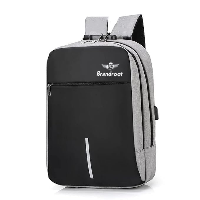 Brandroot® Anti-theft 15.6 Inch Laptop Backpack with USB Charging Port And Number Lock Travel Durable Backpack Business Backpacks Water Resistant College School Office Bag Travel bag for Unisex(ROOT) (B0CVNJHL1P) Amazon Price History, Amazon Price Tracker