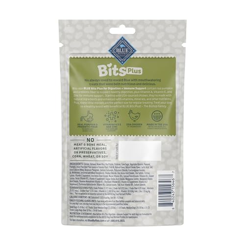 Blue Buffalo Bits Plus Chicken Dog Treats, 3.5 oz - image 2
