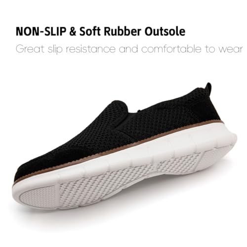 Mens Shoes Slip On Loafers Boat Walking Casual Shoes Non-Slip Lightweight Breathable Fashion Driving Gym Office Work Sneakers3