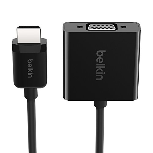 Belkin Hdmi To Vga Adapter With Micro-Usb Power And Audio Support, Compatible With Apple Tv 4K And Most Tvs #TOP4