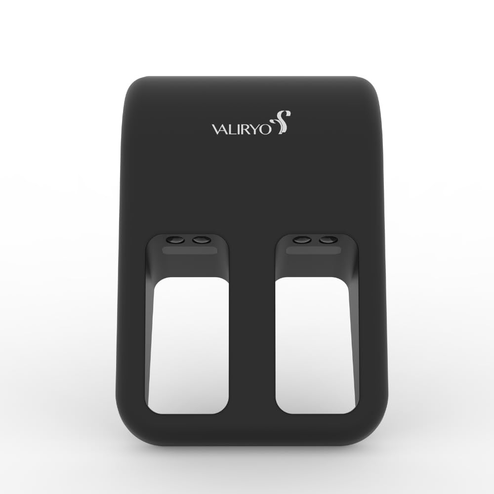 Secamanos - Secado 360º de Cada Mano - Sensor Automático, Luz UV para Higiene Superior - Secado rápido y eficiente con un diseño más ergonómico y cómodo para el Usuario (Negro Mate)