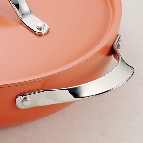 Image of Tramontina All-in-One Plus Pan Set, 5-Quart Ceramic Non Stick Cooking Pan