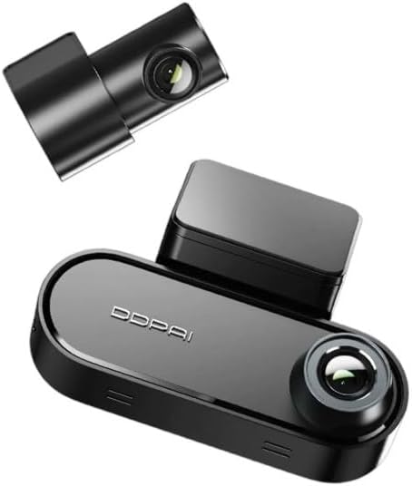DDPAI N5 DUAL, 4K, Wi-Fi, GPS , Araç İçi + Arka Kamera Siyah