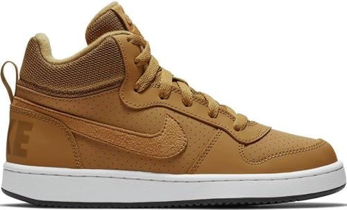 Nike Court Borough MID GS (839977-71)_6.5Y - Wheat/Wheat-White2