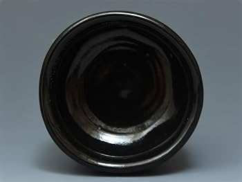 Amazon.co.jp: 瀬戸窯 加藤釥 (造) 黒織部ぐい呑み 共箱 酒器 盃 杯