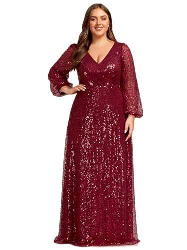 Robes de soirée formelles à paillettes sublimant la silhouette féminine