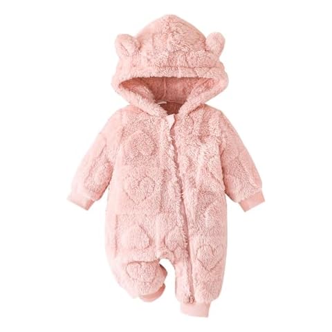 Huttam Combinaison Polaire Bébé Fille Cover