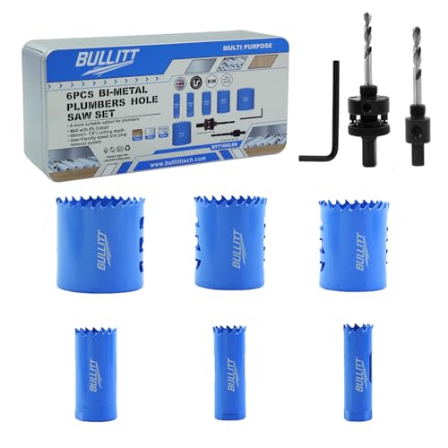 Set de brocas BULLITT para perforar 6 piezas miniatura 1