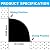 Duzzy 118 Inch Flexible Quarter Round Molding, Silicone Rubber Peel and Stick Shower Water Barrier Suitable for the Shower Corner or Kitchen Countertop Sink and Cooktop