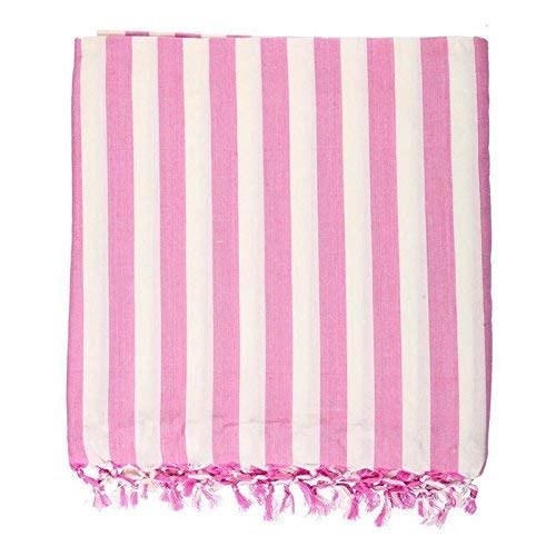 PPS Silky Plain Bhagalpuri Chaddar, 240 cm x 130 cm, Pure-Cotton and Soft, Stripped Pink-image-21