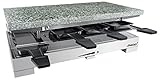 Steba RC 78 Premium Stein-Raclette/Pfännchenablage / 8 Personen, 1200 W