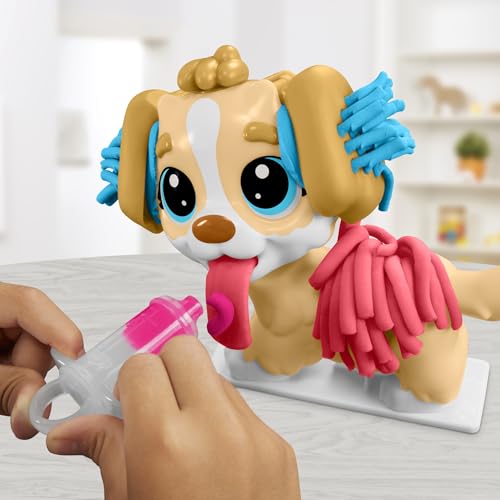 Play-Doh Care 'n Carry Vet Playset for Kids 3 Years and Up with Toy Dog, Storage, 10 Tools, and 5 Modeling Compound Colors, Non-Toxic - image 9