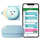 【公式】コクヨ ワイヤレス 呼び出し ボタン はろぽち 子供 見守り 習慣化 メッセージ ボタン スマホ 携帯 学童 押すだけ 簡単操作 スマートホーム 留守番 防犯 iOS Android対応 見守りおもちゃ ハローファミリー (シャーベットブルー)