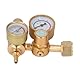 Gasregler, Argon CO2-Regler 0–3500 PSI CGA580 Gasschweißregler Messing WIG MIG Gasschweißmessgerät Für Argon Und Argon, CO2-Mischung