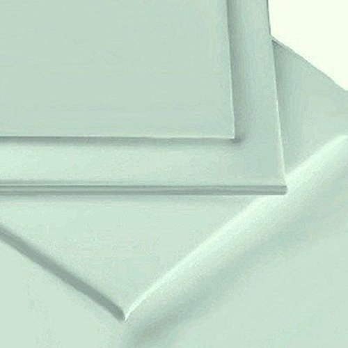 viceroy bedding 500 Thread Count Luxury 100% Egyptian Cotton Duck Egg, Super King Bed Size, 12" Deep Fitted Sheet