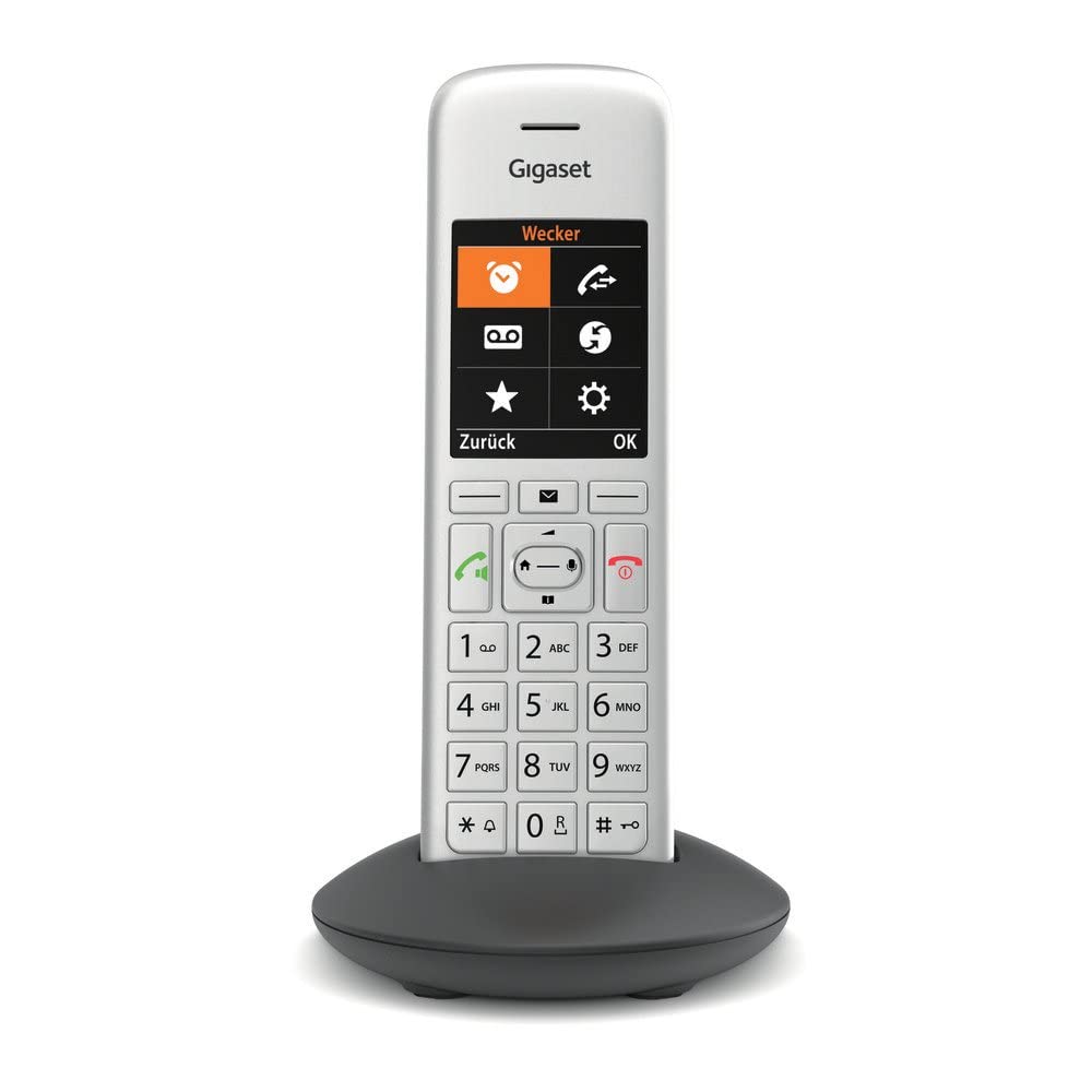 Gigaset CE575HX DECT Extra combiné supplémentaire Argent-Noir