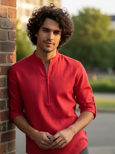 Image of Vida Loca Short Kurta for Men and Boys. (VFLX100)