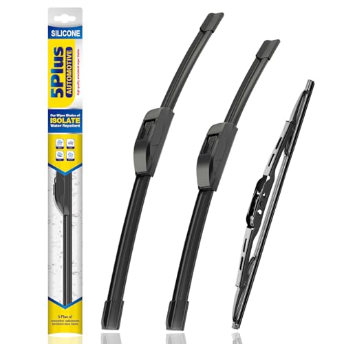 5 PLUS® Windshield Wipers Replacement for Chevy Blazer 2023-2019,Silicone Water Repellent Wiper Blades-24