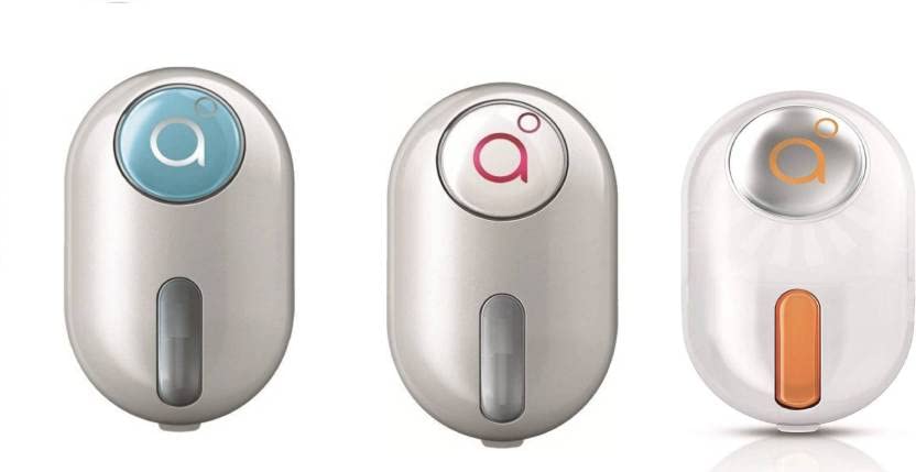 Aer Click Cool Surf Blue, Petal Crush Pink & Bright Tangy Delight Car Freshener (3 x 10 ml)