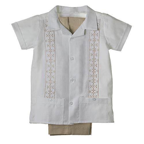 Boys guayabera shirt and pants set, boys baptism guayaberas, bma …