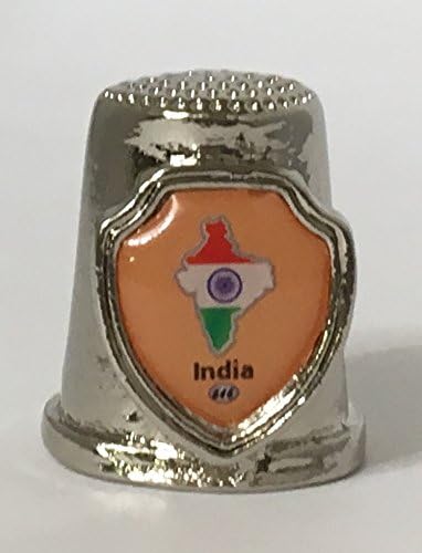 Country "INDIA" Souvenir Collectible Thimble