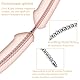 BDSMLOVE Dilator Harnröhre Edelstahl,600 MM Doppelkopf Harnröhren Dilatatoren Plugs Sexspielzeug,Penis Plug Prostata Stimulation erotisches Sex Spielzeug für die Gay Männer (Φ 6~8 MM)