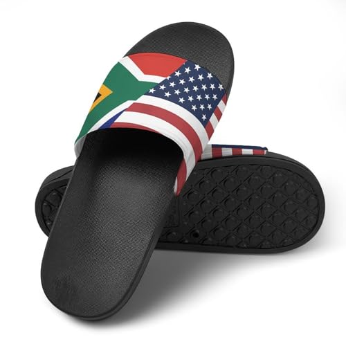U.S. South Africa Flag House Sandals Non-Slip Bathroom Slippers Beach Summer Shoes for Men Women4