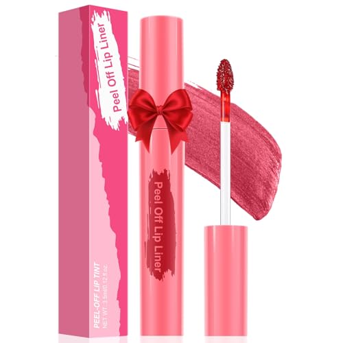 Image of Lip Stain Peel Off Tattoo Lip Liner Lip Tint Long-Lasting All Day Berry | Easy To Apply, Waterproof, Long-Wearing, Transfer-Resistant, Cruelty-Free, Safe For All Skin, Smooths Texture Naturally
