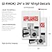 Appliances (2-Pack) 24