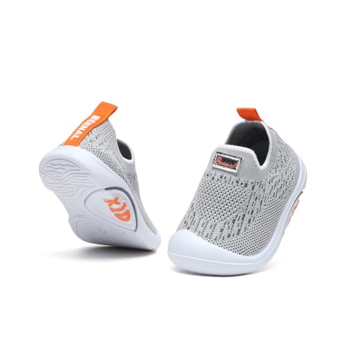 Bernal Baby Sneakers Girls Boys Infant Slip On Lightweight Breathable Sock Shoes Toddler Soft Non-Slip Protect Toes Tennis Walking Shoes cover
